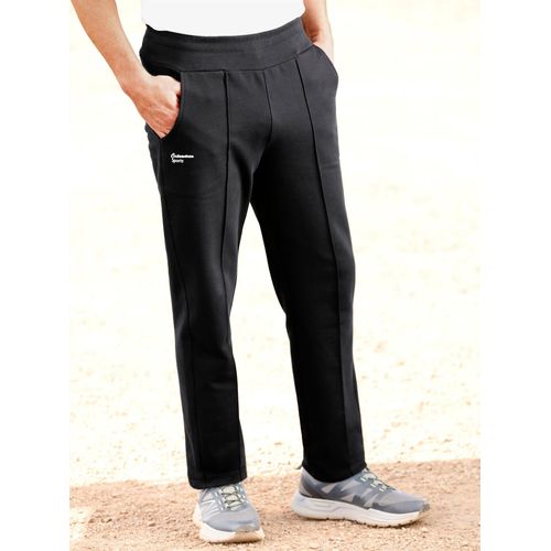 Sporthose CATAMARAN, Herren, Gr. 24/25, Unterbauchgrößen, schwarz, 50% Baumwolle, 50% Polyester, unifarben, lang, Hosen