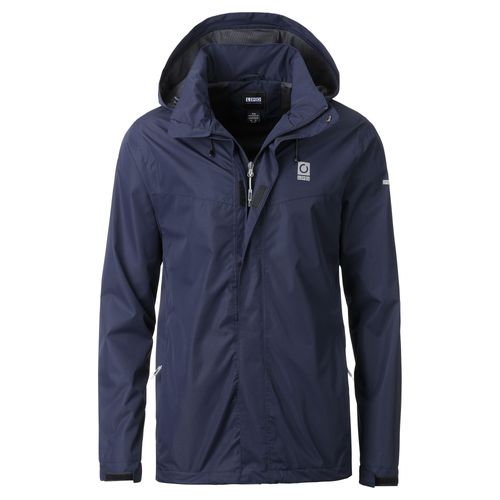 Outdoorjacke LPO "Herren Outdoorjacke Nicklas", Herren, Gr. S, blau (night sky), Webware: Ripstop Hardshell - 100% PES 3-Lg-Laminat, Jacken