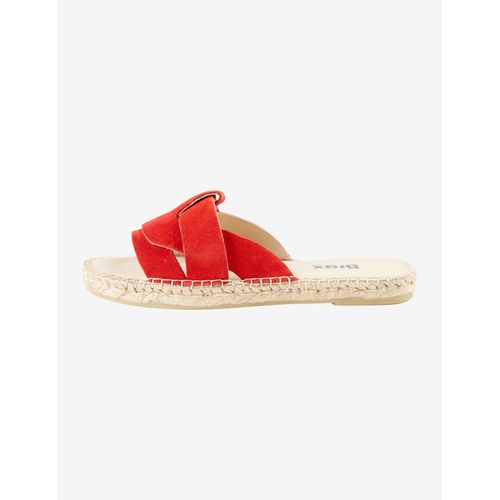 Brax Damen Pantolette Style ESTELLA goji, Rot, Gr. 39