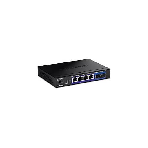 TRENDnet TEG-S562 - Version v1.0R - Switch - Multi-Gigabit - unmanaged - 4 x 10/100/1000/2.5G + 2 x 10 Gigabit SFP+