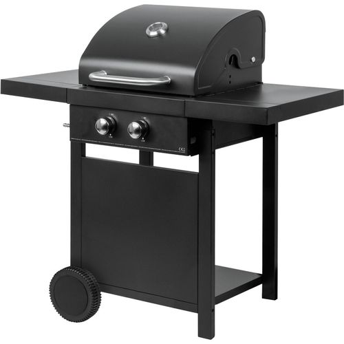 Grill de Gas de 2 Brenner Master Grill MG669, kompaktes Design, einfache Reinigung und elektronische Zündung