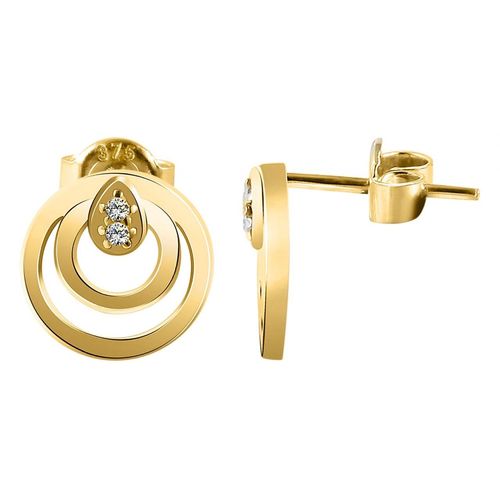 Paar Ohrhänger ADELIA´S, gold, Ohrringe, Damen, Damen, Gelbgold 333