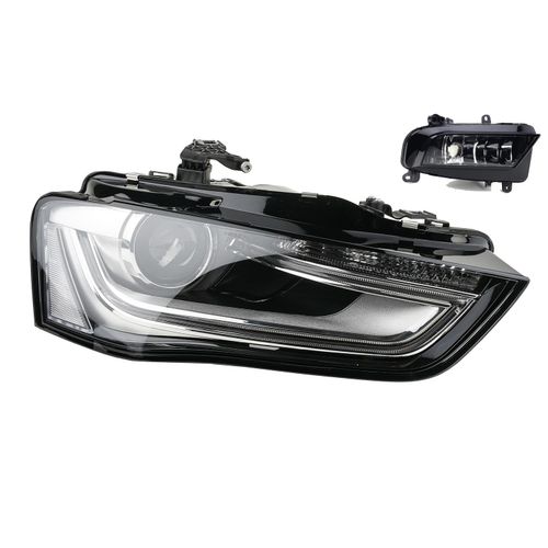 Johns, Scheinwerfer passend für Audi A4 8K 02/12 - Xenon D3S Rechts + Nebelscheinwerfer 8K0941044 8K0941044C 8K0941700 8K0941700B