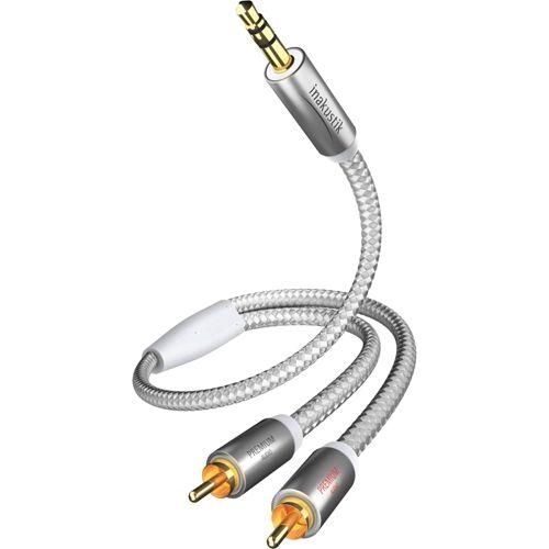 in-akustik Premium Audio Kabel 3,5 mm Klinke - Cinch 1,5 m