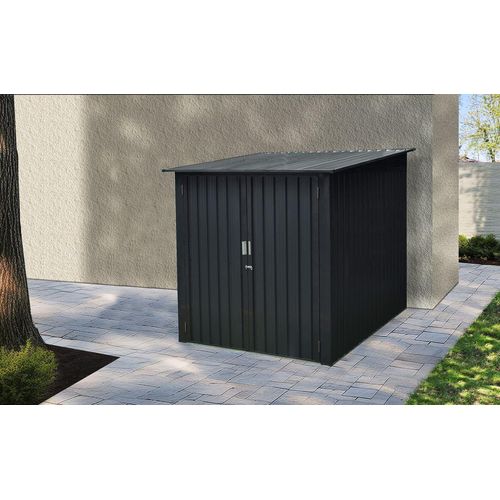 Fahrradgarage-/Fahrradhaus-/Fahrradbox, ca. 204 x 163 x 163 cm