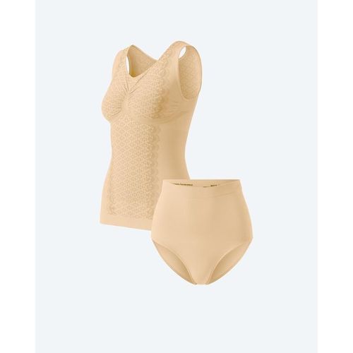 Midi Control Set aus Top + Bauchkontrollslip