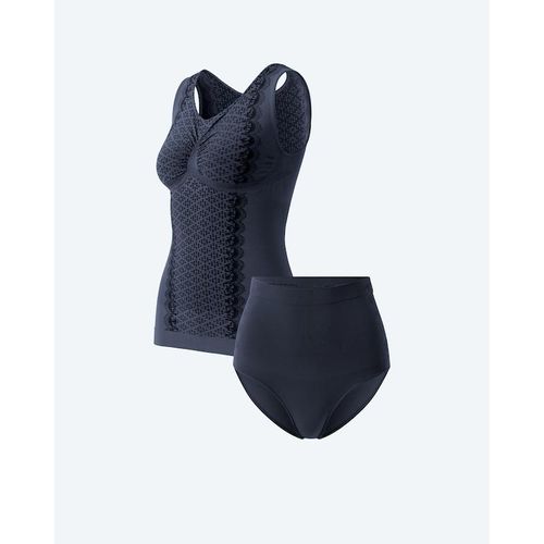 Midi Control Set aus Top + Bauchkontrollslip