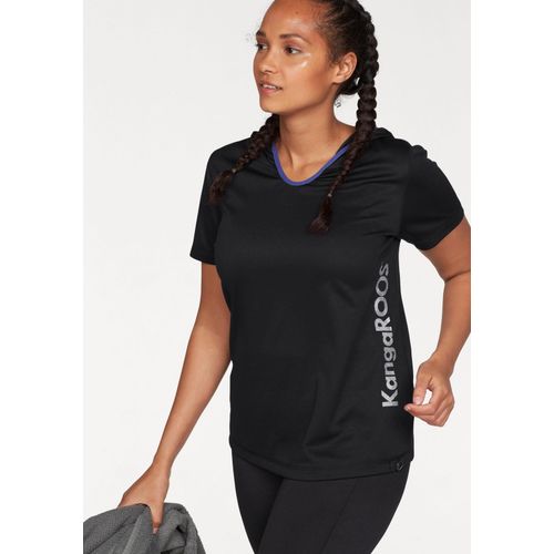 KangaROOS Funktionsshirt »Funktionsshirt«, schwarz, Gr.52/54