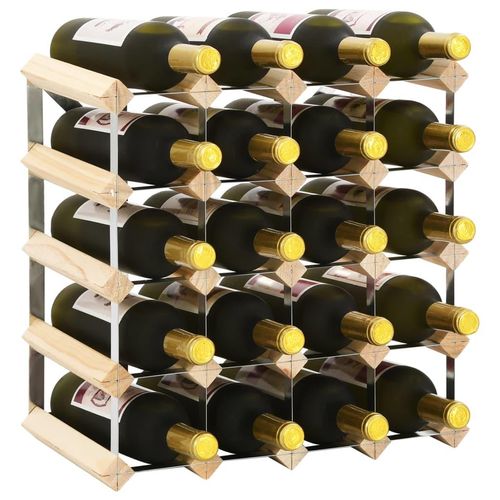 Weinregal Für 12 Flaschen Massivholz Kiefer | Anzahl der Artikel: 20 | Farbe: Beige