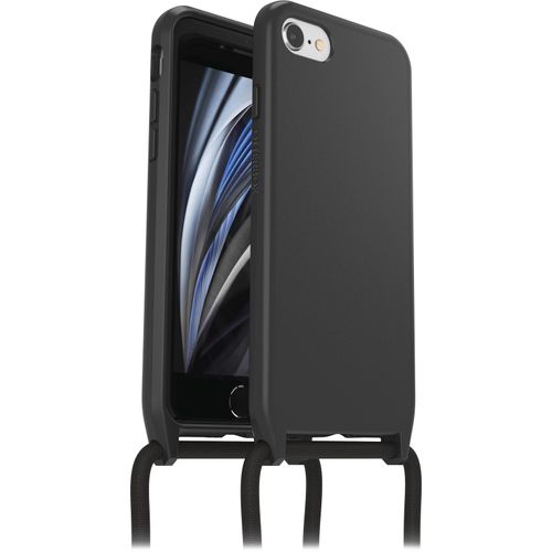 OTTERBOX Case zum Umhängen "React Necklace", schwarz, iPhone 7 / 8-iPhone SE (2. Gen)-iPhone SE (2020), Hüllen, passend für Apple iPhone SE, 7, 8