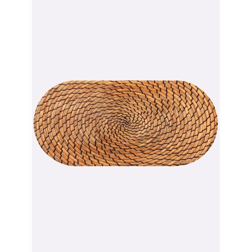 Fußmatte Gr. 3, beige (natur), B:60cm H:7mm L:180cm, Polyamid, Kunstfaser, Teppiche