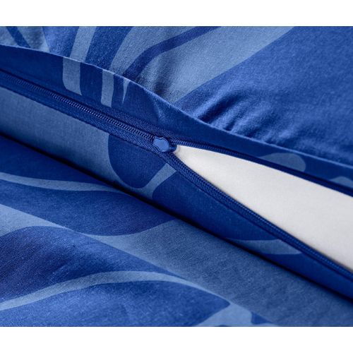 Tchibo - Renforcé-Bettwäsche - blau
