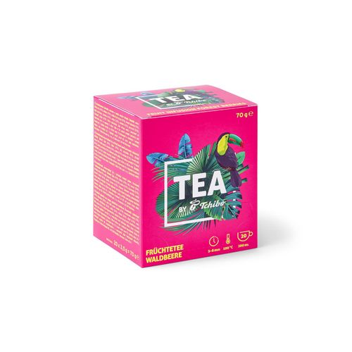 TEA by Tchibo Früchtetee Waldbeere - 8x 20 Teebeutel