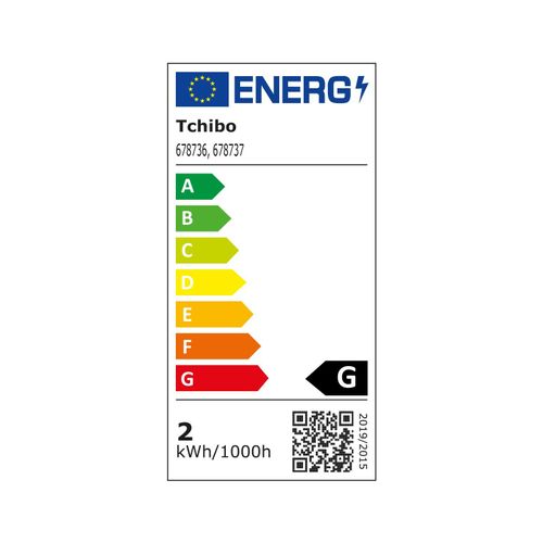 Tchibo - Boden-Lichterkette - schwarz