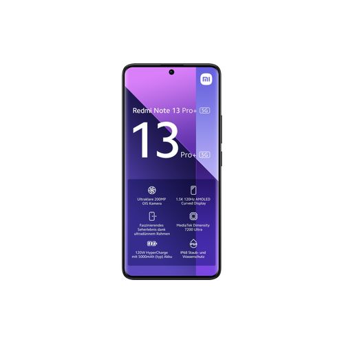 Xiaomi Smartphone »Note 13 Pro+ 5G 512 GB Schwarz«, Schwarz