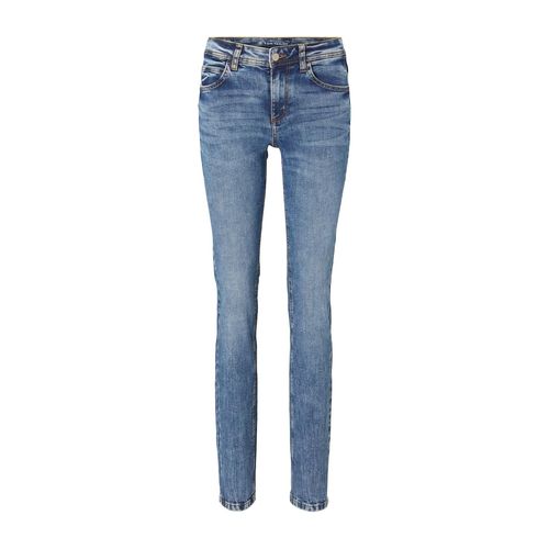 TOM TAILOR Damen TTALEXA STRAIGHT Jeans, blau, Uni, Gr. 34/32 Image