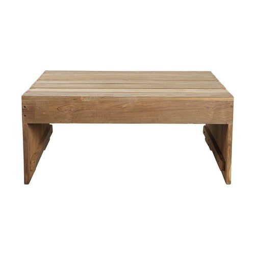 House Doctor Loungetisch Woodie, L 82 x B 70 x H 35 cm