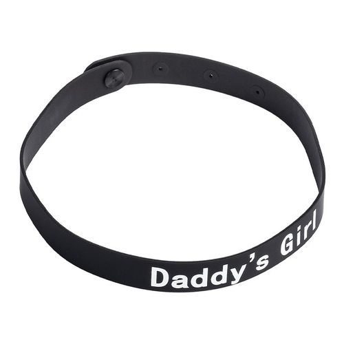 Halsband mit Aufschrift DADDYS GIRL