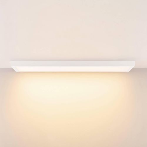LED-Panel PRO OFFICE SANO, 123 x 33 cm, DALI weiß Metall CCT