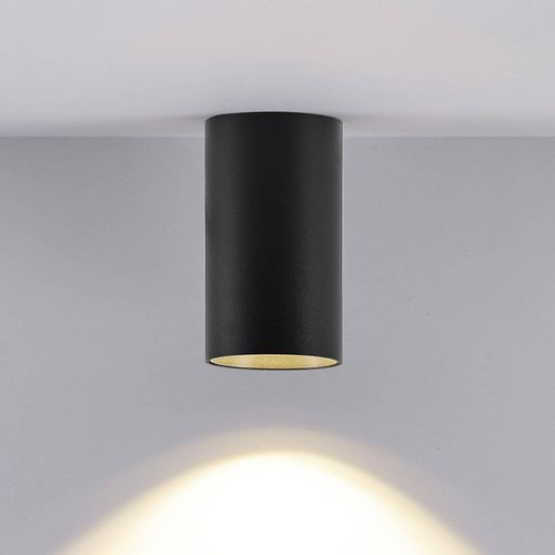 Downlight CAN, schwarz, IP20, Ø 6 cm, Metall, GU10