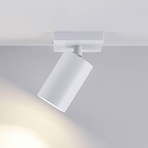 Deckenspot CAN TILT, weiß, 11 x 9 cm, 1-flammig, Metall GU10