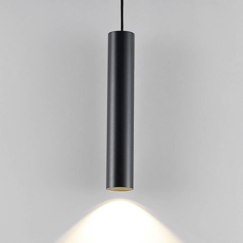 Hängeleuchte CAN, schwarz, Höhe 35 cm, Ø 6 cm, Metall, GU10