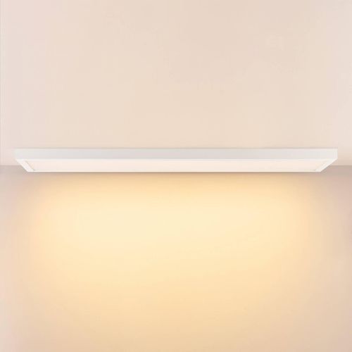 LED-Panel PRO OFFICE SANO, 153 x 33 cm, dim, weiß Metall CCT