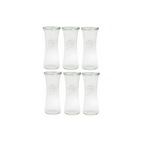 WECK Einmachglas »700 ml Weck-Delikatessen-Gläser«, (- tlg.)