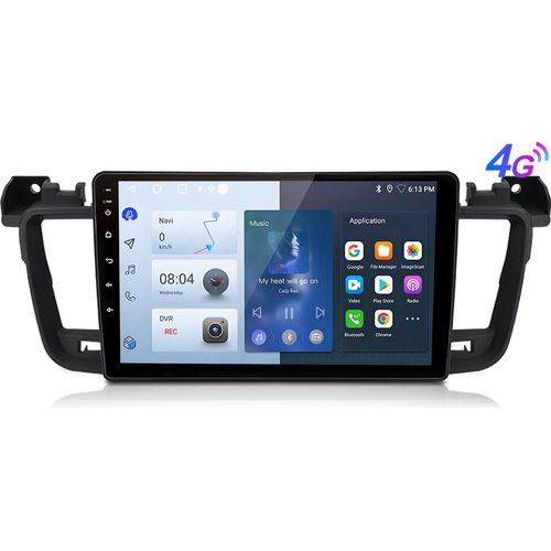 6 +128G Carplay Android13 autoradio für Peugeot 508 2010-2018 GPS Navi WIFI 4GSIM WIFI RDS DAB+ RDS DSP 8core FM