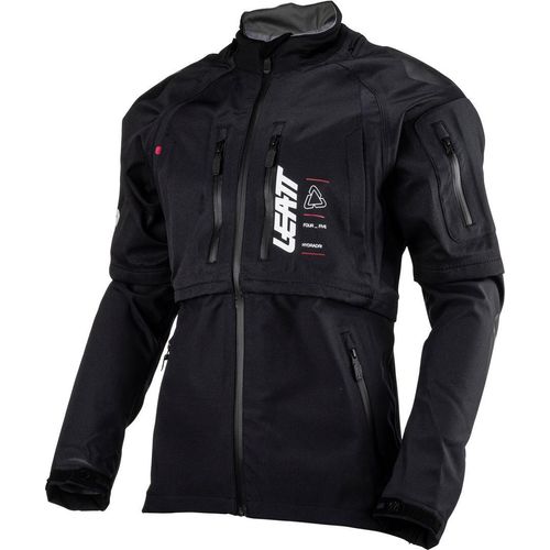 Leatt 4.5 HydraDri Wasserdichte Motocross Jacke, schwarz, M