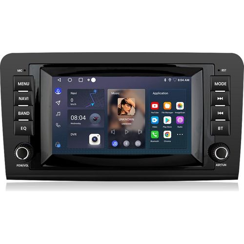 Einbau-Navigationsgeräte, carplay , autoradio, 1+32G, android12, Für Mercedes ML W164 GL GL320 ML350 X164, swc, bt, wifi,dab+