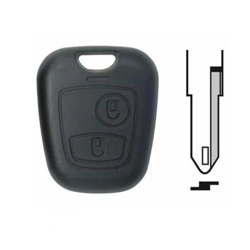 KEYSKAR Gehäuse, Autoschlüssel PEUGEOT PC2TL