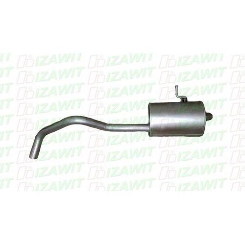 IZAWIT Endschalldämpfer RENAULT 26.140 8200613085 Endtopf,Auspuff Endtopf,Nachschalldämpfer,ESD