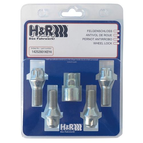 H&R Radschrauben 14252801KEY4 Radschraube