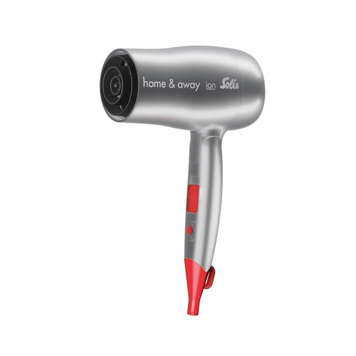 Solis Reiseföhn, 1800 W, Ionen-Technologie, 5 Stufen, 110/230 V