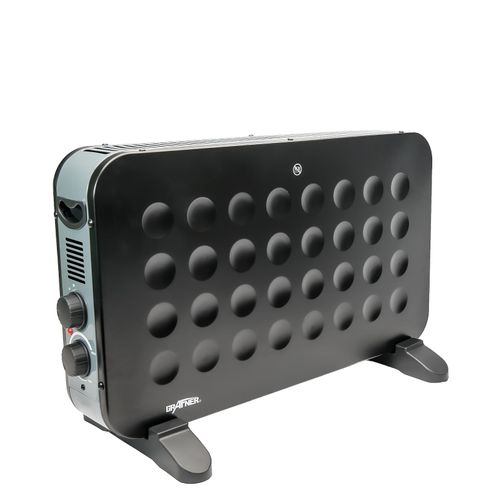 Grafner® Konvektor elektro Heizung 2000 Watt Heizgerät matt schwarz DK11046