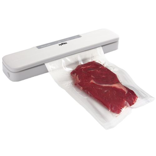 Grafner Vakuumierer Vakuumiergerät Folienschweißgerät 30cm Naht inkl. 10 Vakuumierbeutel und Foliens