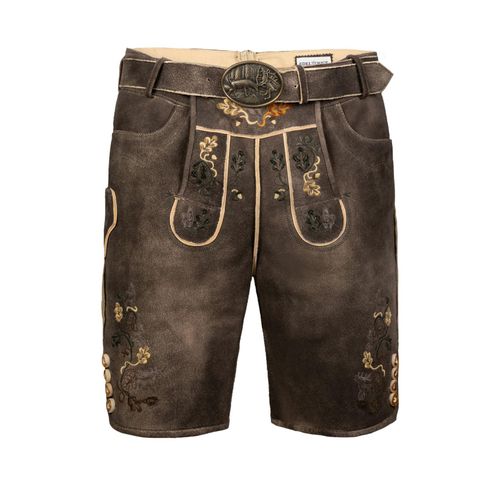 Kurze Hirschlederhose Stefan sämisch