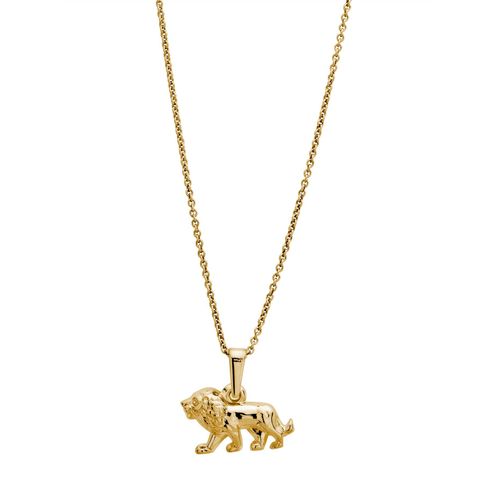 Ketten-Anhänger LADY, gold (gelbgold 375), Schmuckanhänger, Damen, Gelbgold 375