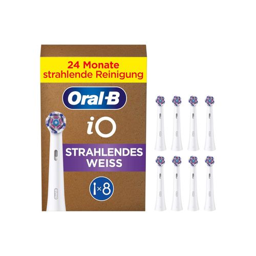 Oral-B iO RB WW-8 Radiant White FFU, Aufsteckbürsten
