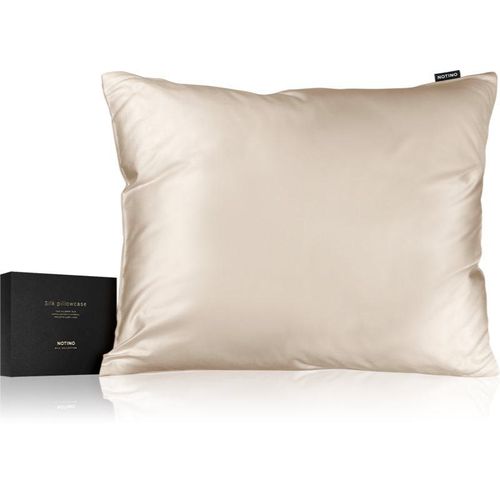 Notino Silk Collection Pillowcase silk pillowcase Cream 50x60 cm