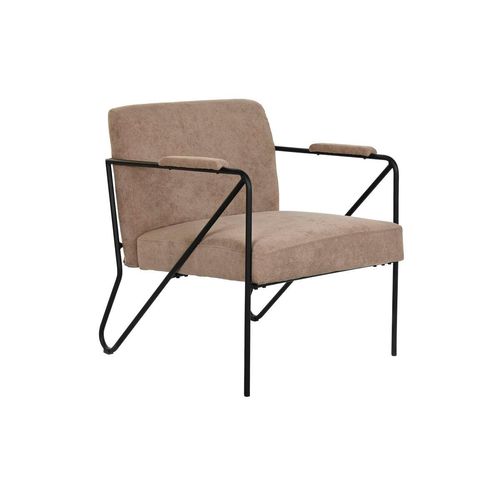 Sessel DKD Home Decor Braun Schwarz 64 x 69,5 x 76 cm 66 x 69,5 x 78 cm