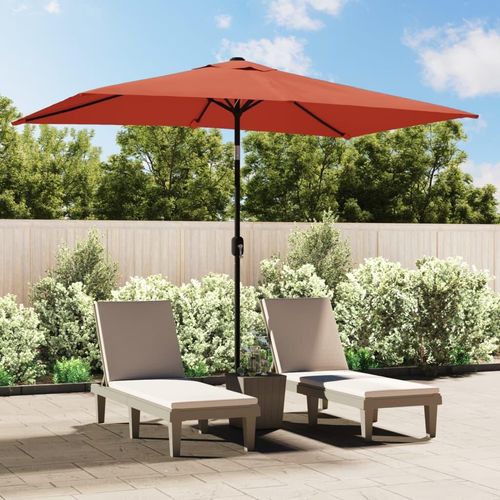 Sonnenschirm 200X300 Cm Rechteckig | Farbe: Terrakotta
