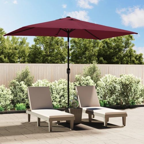 Sonnenschirm 200X300 Cm Rechteckig | Farbe: Rot