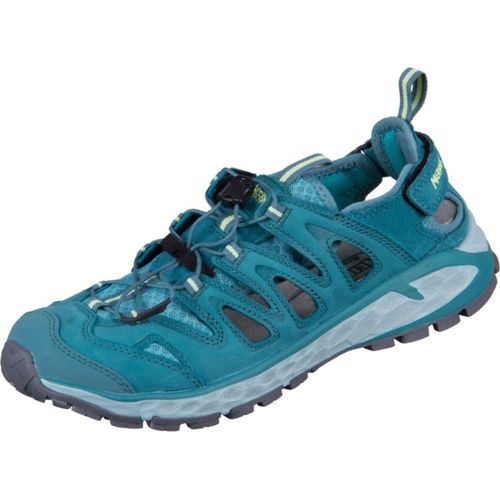 Meindl Damen Brindisi Comfort Fit PW Outdoorsandale türkis/gelb 39