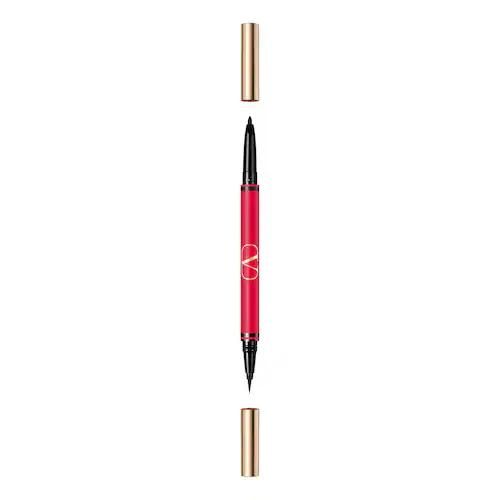 Valentino Make Up - Twin Liner - Flüssigliner Und Farbiger Kajal 16h Halt - black & Nero