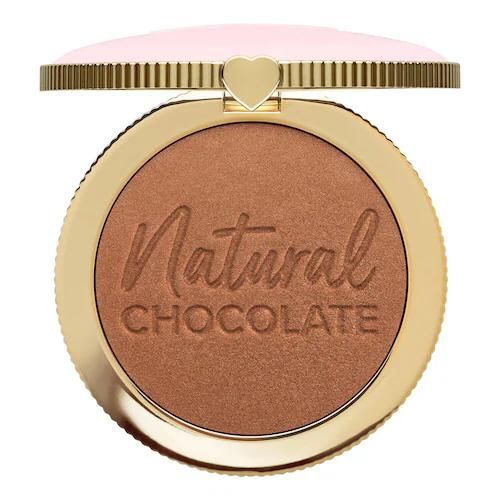 Too Faced - Natural Chocolate Bronzer - Kakao-infusierter Gesunder Glow Bronzer - chocolate Soleil Natural-caramel Cocoa