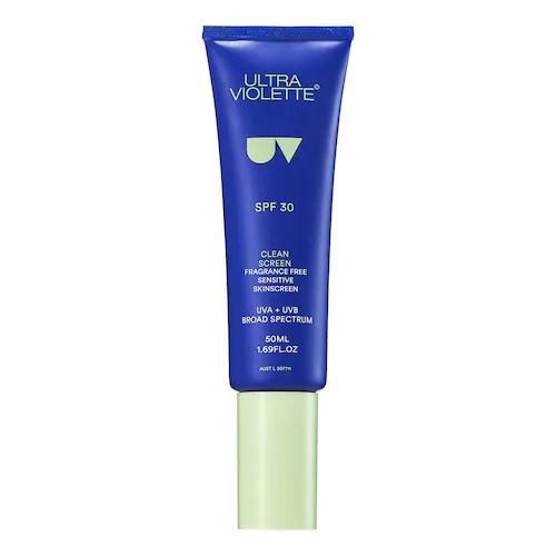 Ultra Violette - Clean Screen Spf30 - Sonnencreme Für Empfindliche Haut - skinscreen Clean Spf30 50ml