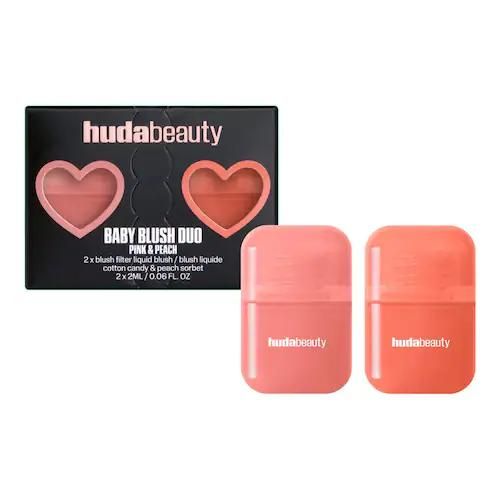 Huda Beauty - Baby Blush Duo - Rouge-set - baby Blush Duo