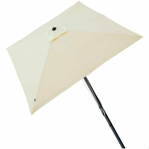 Sonnenschirm Aktive Creme Aluminium Stahl 300 x 300 cm